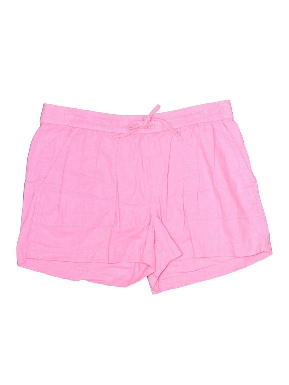 J. Crew Pink Elastic Waist Drawstring Shorts - Size Small